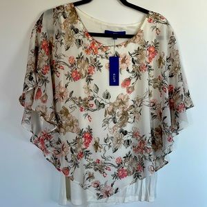 Apt 9 flower blouse